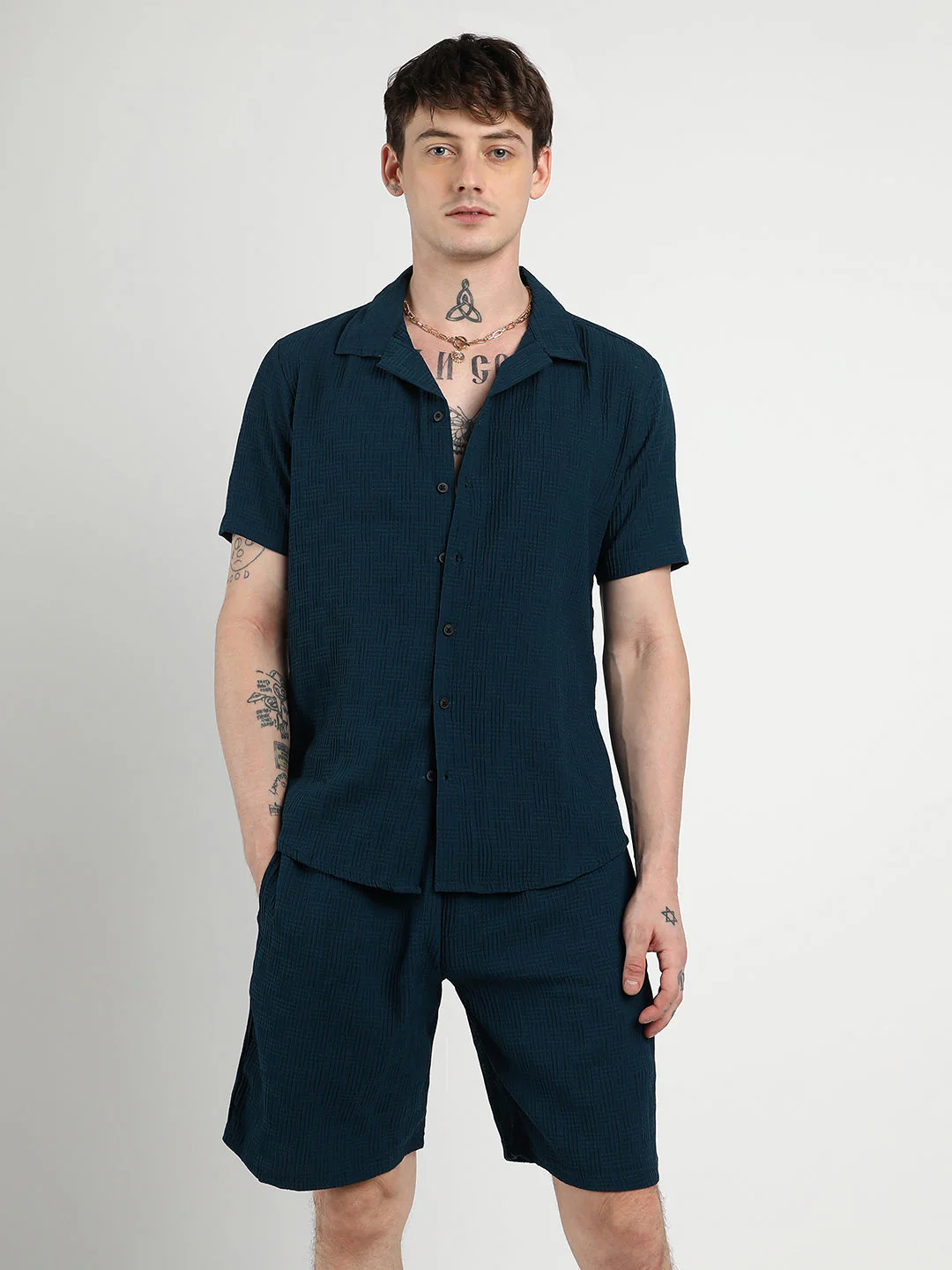 Textured Interwine Co-Ord Set - Image 2