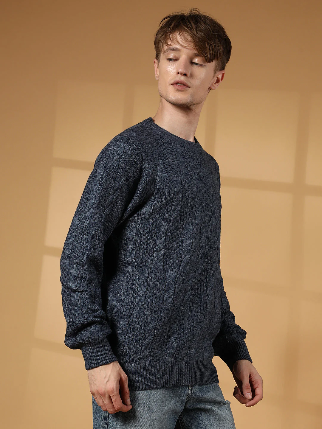 Twist-Knit Pullover Sweater - Image 3