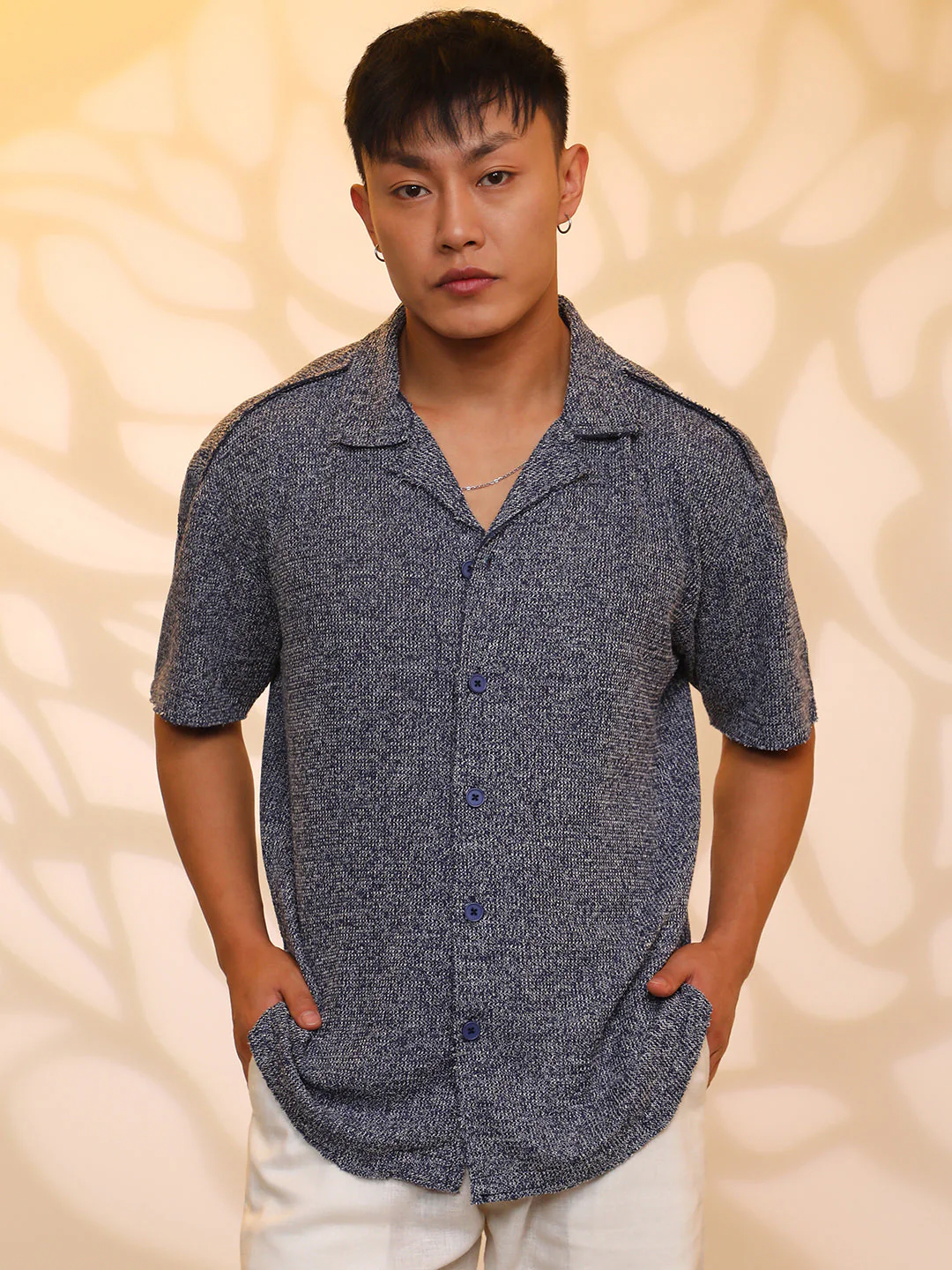 Unhemmed Oversized Shirt - Image 2