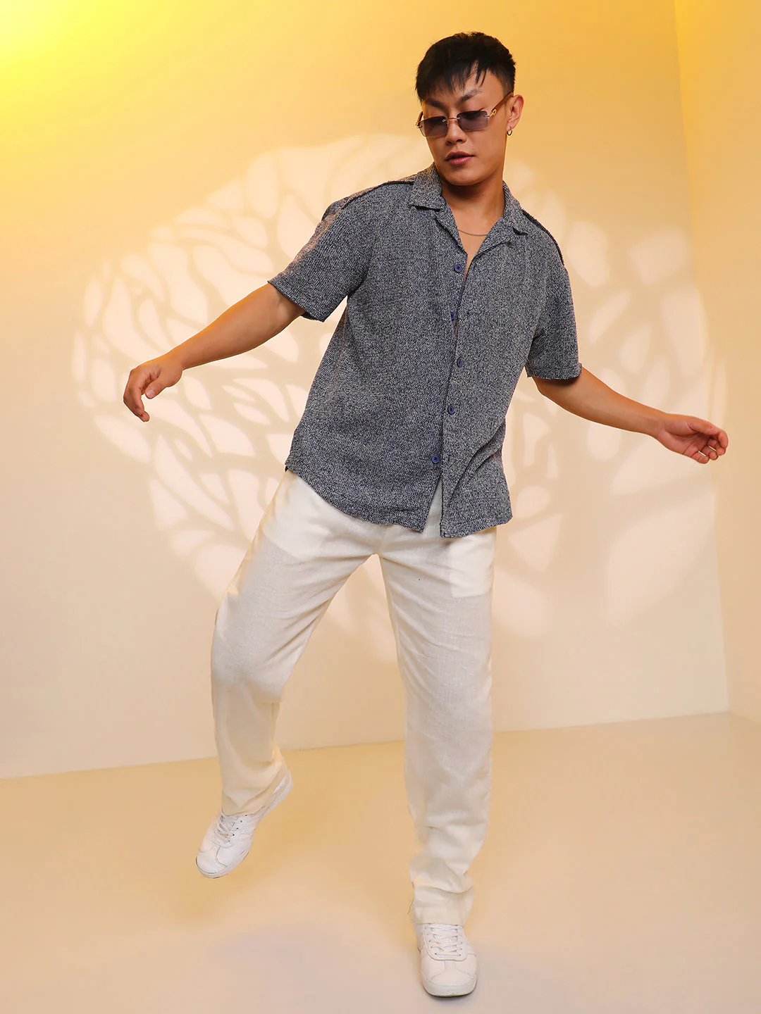 Unhemmed Oversized Shirt - Image 6