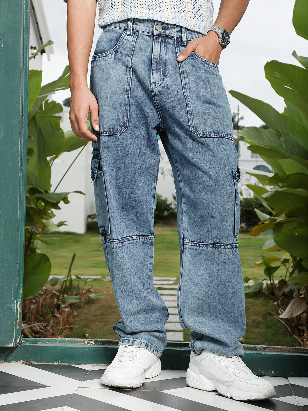 Utility-Carpenter Denim Jeans - Image 2