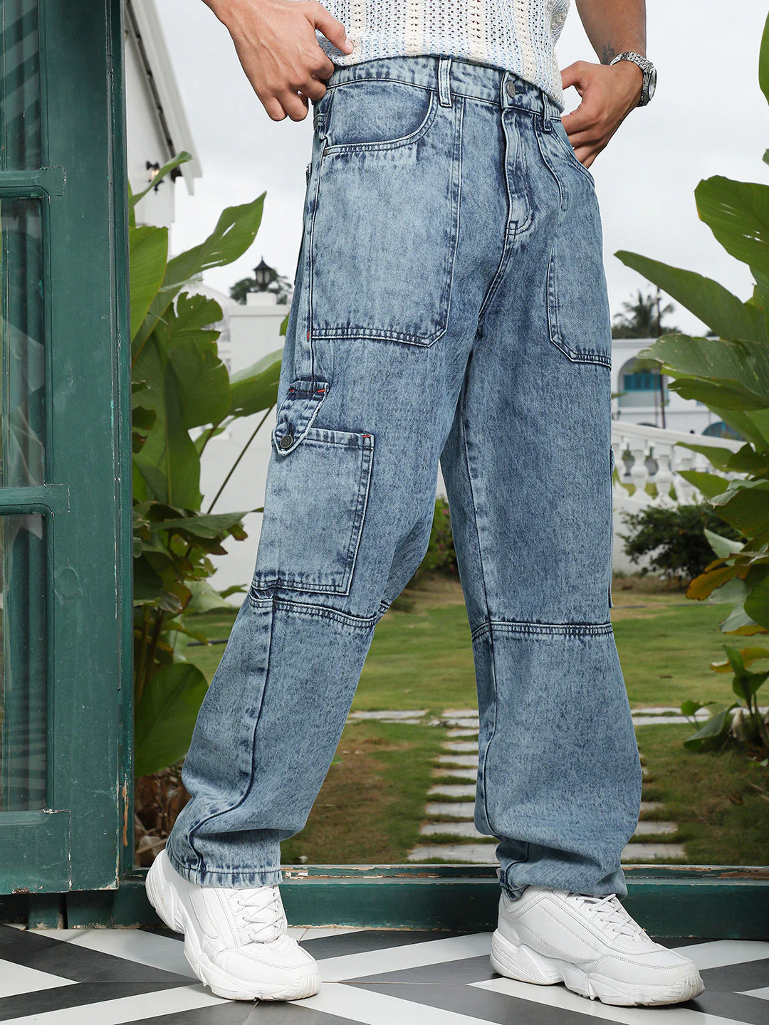 Utility-Carpenter Denim Jeans - Image 3