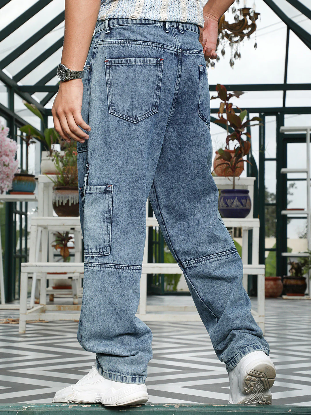 Utility-Carpenter Denim Jeans - Image 4