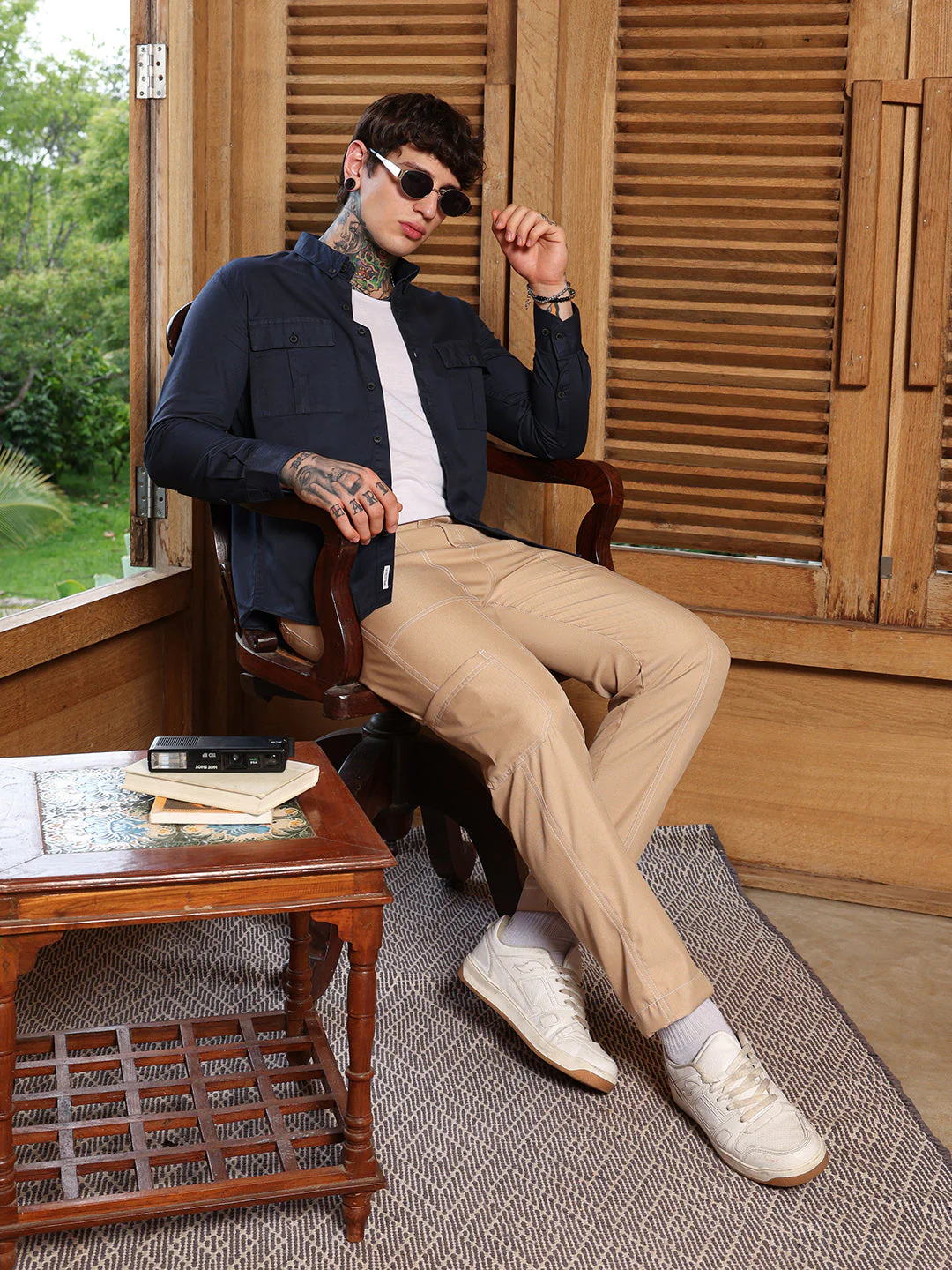 Utility-Safari Regular Shirt - Image 6
