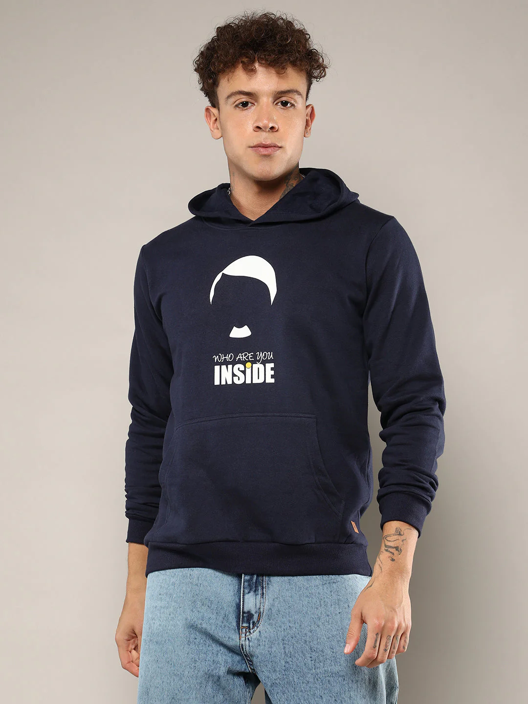 Who Are You Inside Hoodie With Kangaroo Pocket - Image 2