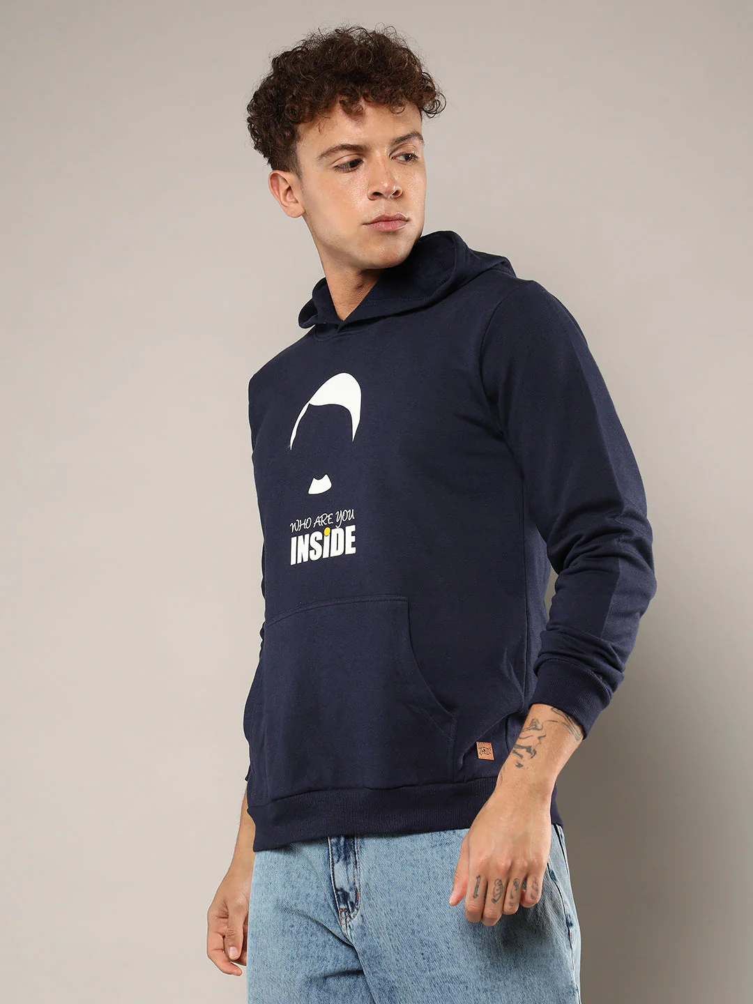 Who Are You Inside Hoodie With Kangaroo Pocket - Image 3
