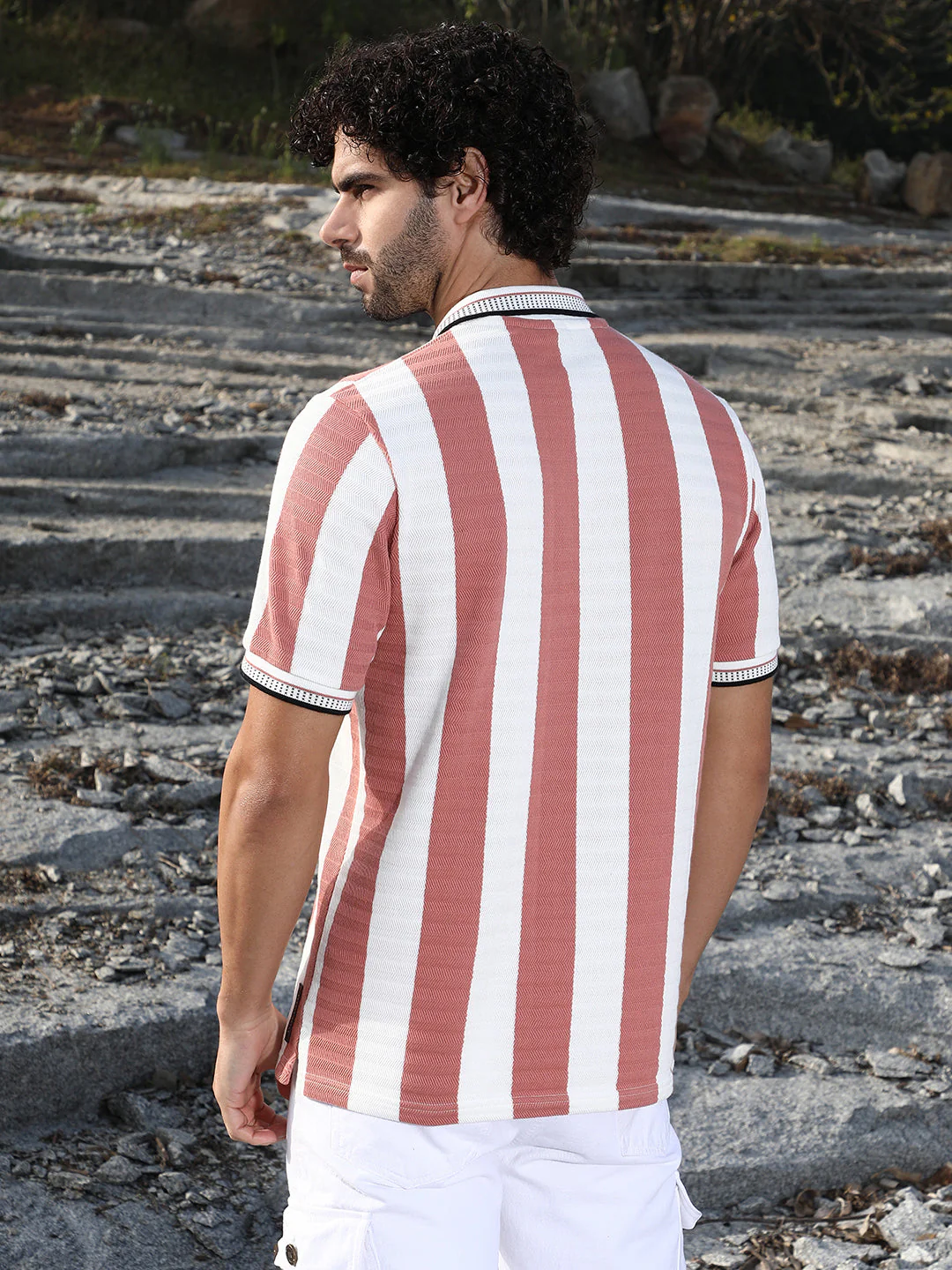 Awning-Striped Polo T-Shirt - Image 4