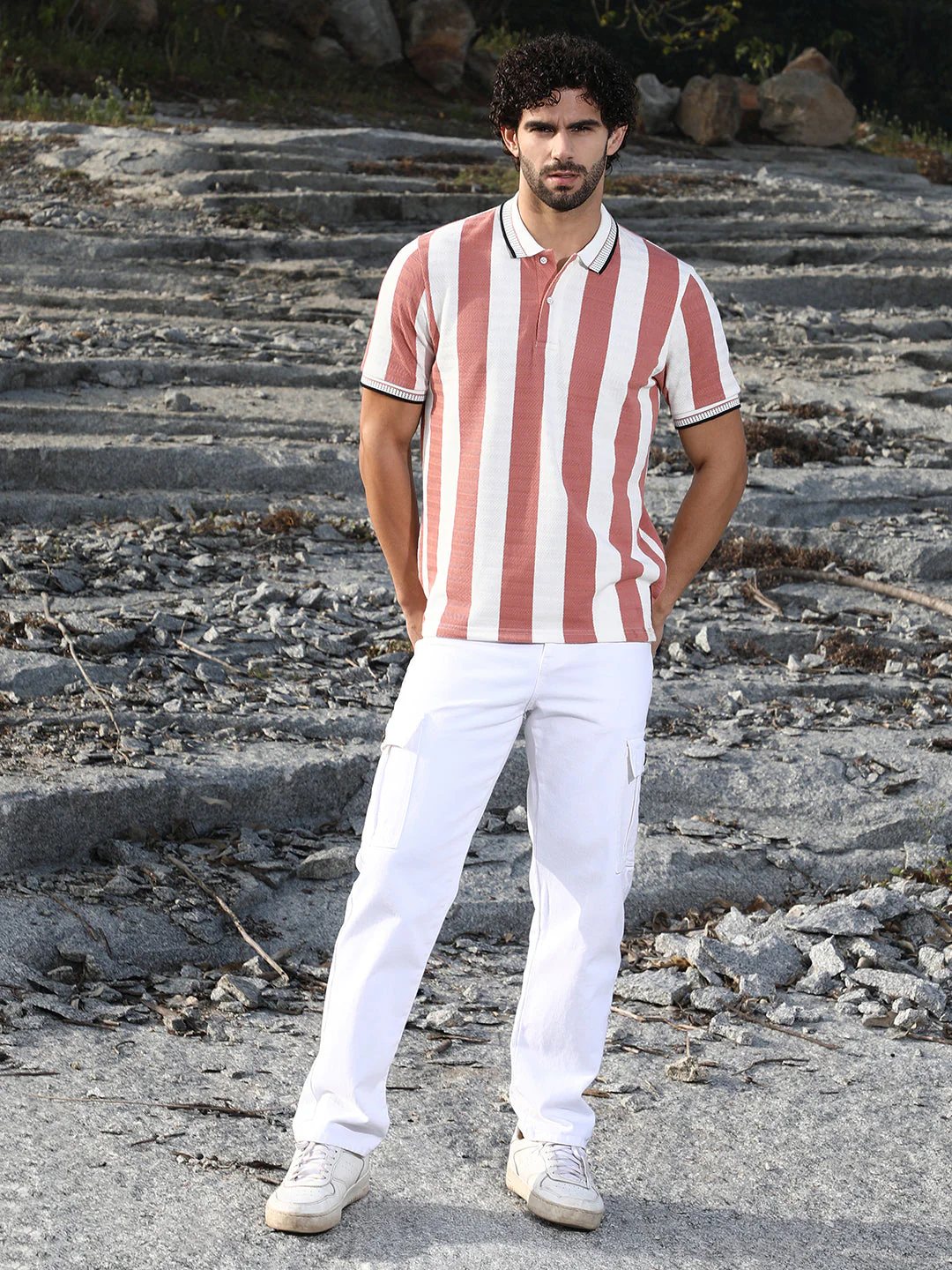 Awning-Striped Polo T-Shirt - Image 5