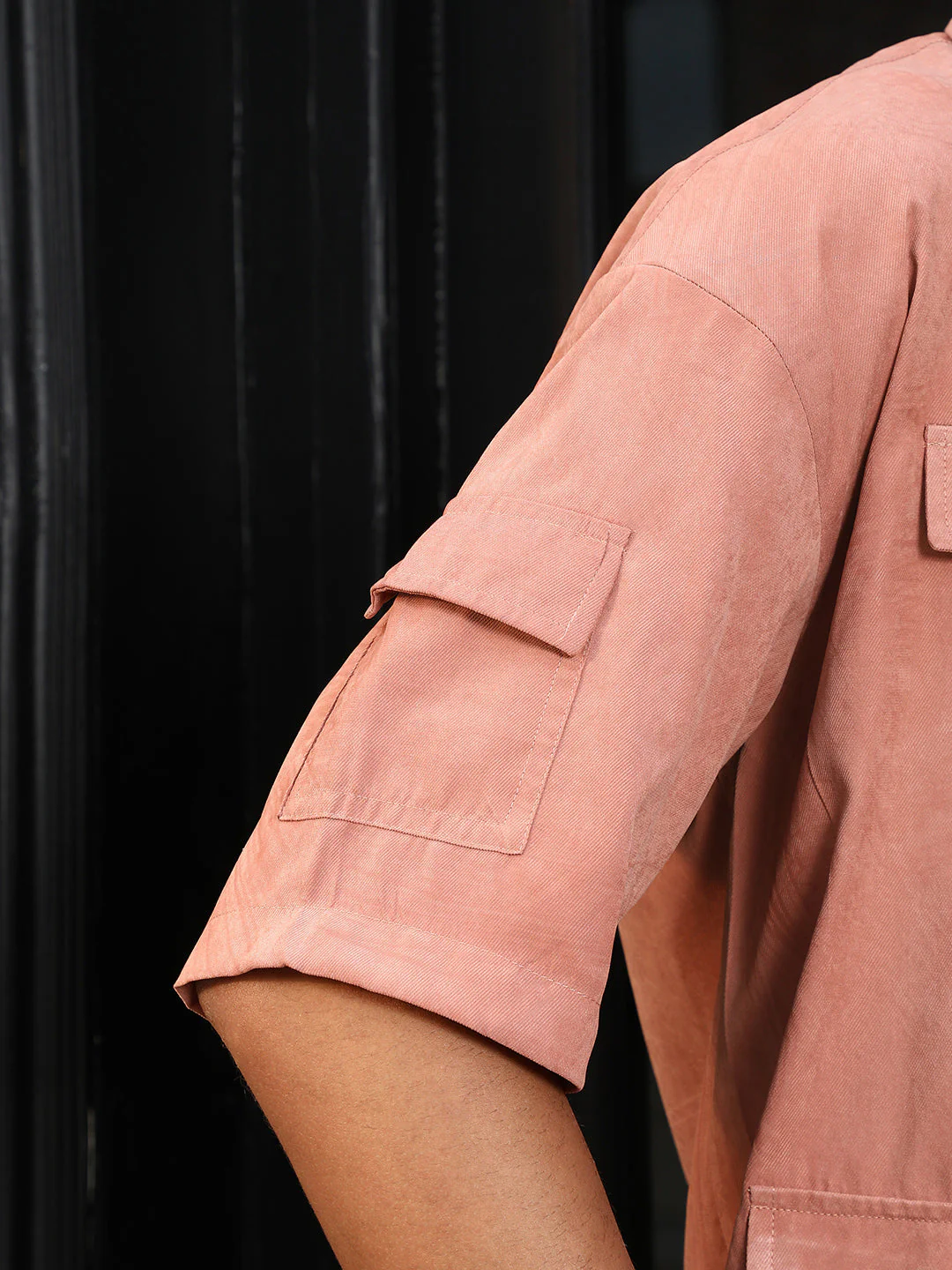 Modular-Utility Cuban Oversized Shirt - Image 9