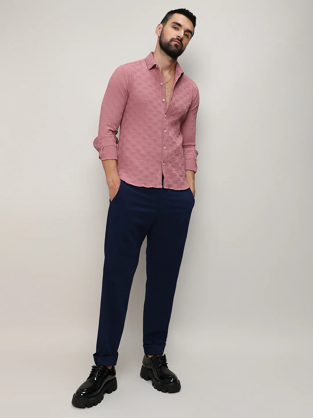Self-Design Intertwine Shirt - Image 7