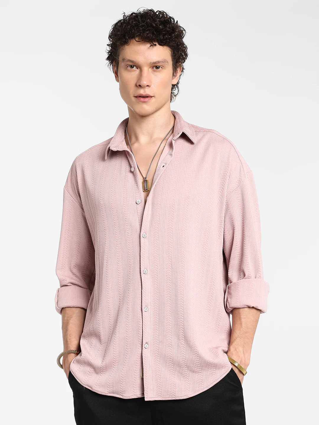 Spear-Textured Shirt - Image 10