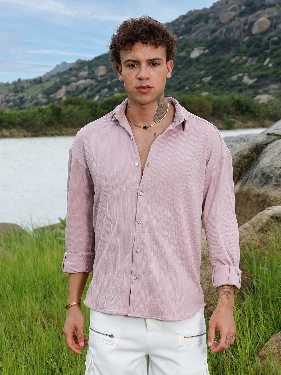 Spear-Textured Shirt - Image 2