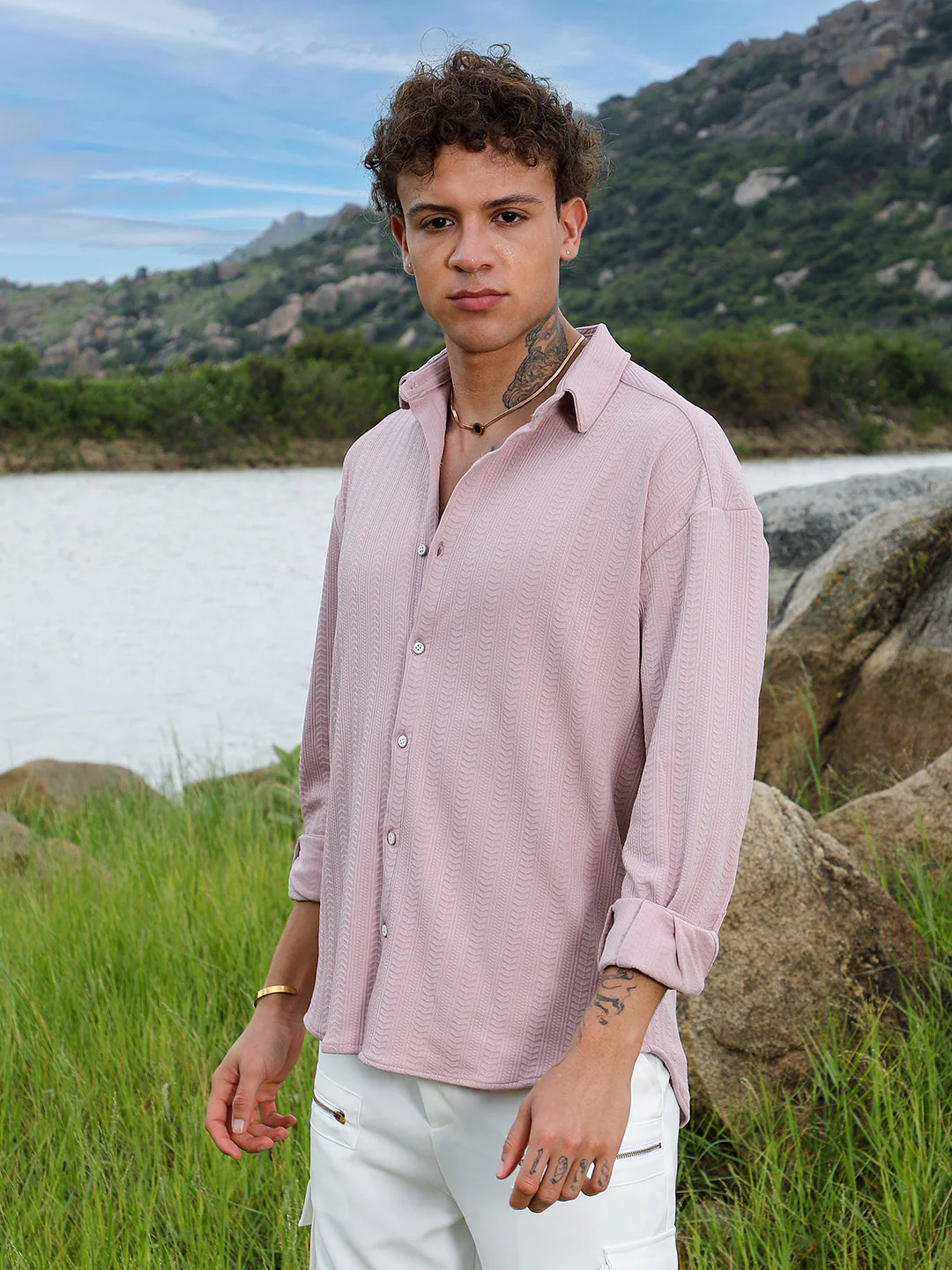 Spear-Textured Shirt - Image 3