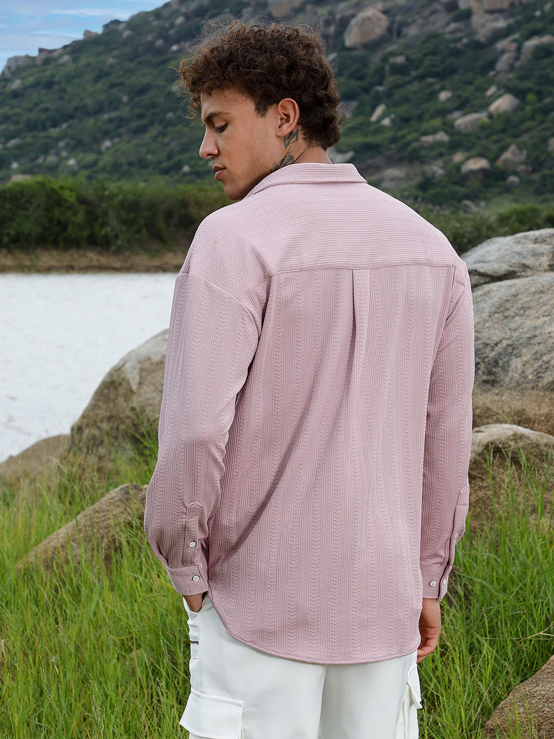 Spear-Textured Shirt - Image 4