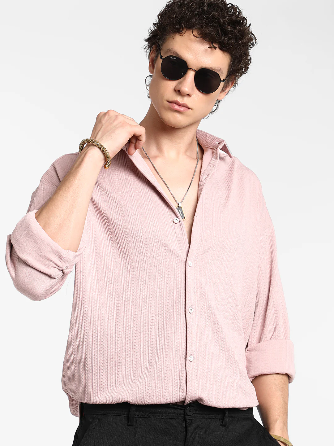 Spear-Textured Shirt - Image 9