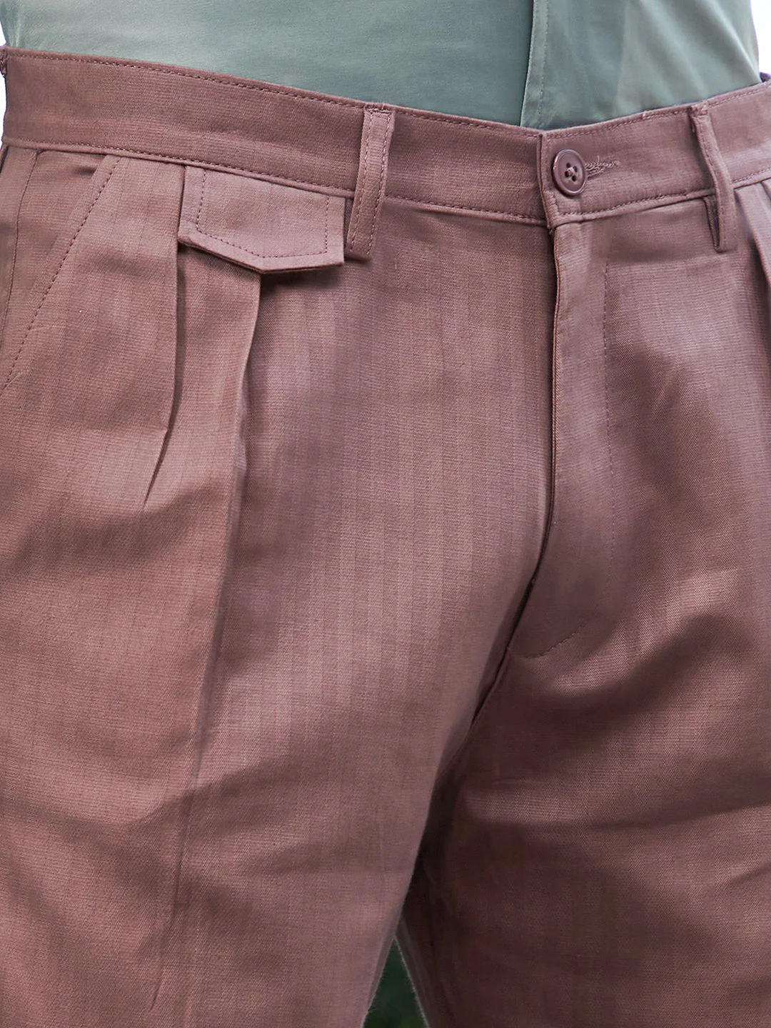 Lightweight - Striped Tailored Trousers - Image 7