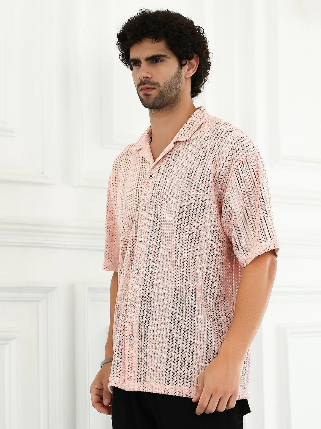 Ziggy-Knit Oversized Shirt - Image 3