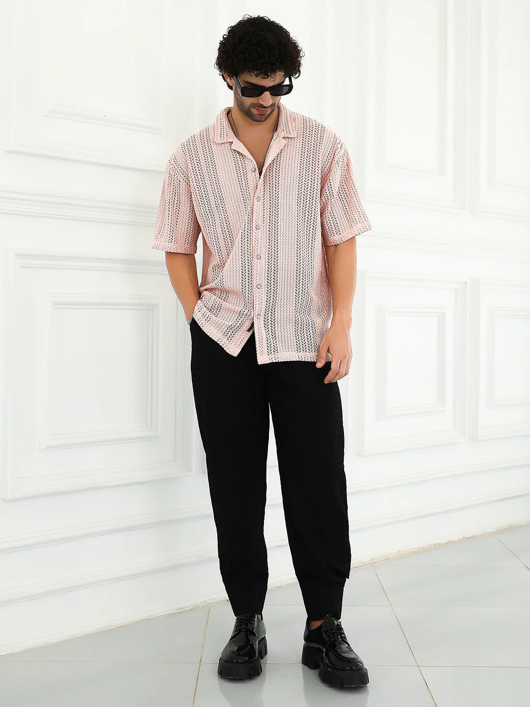 Ziggy-Knit Oversized Shirt - Image 6