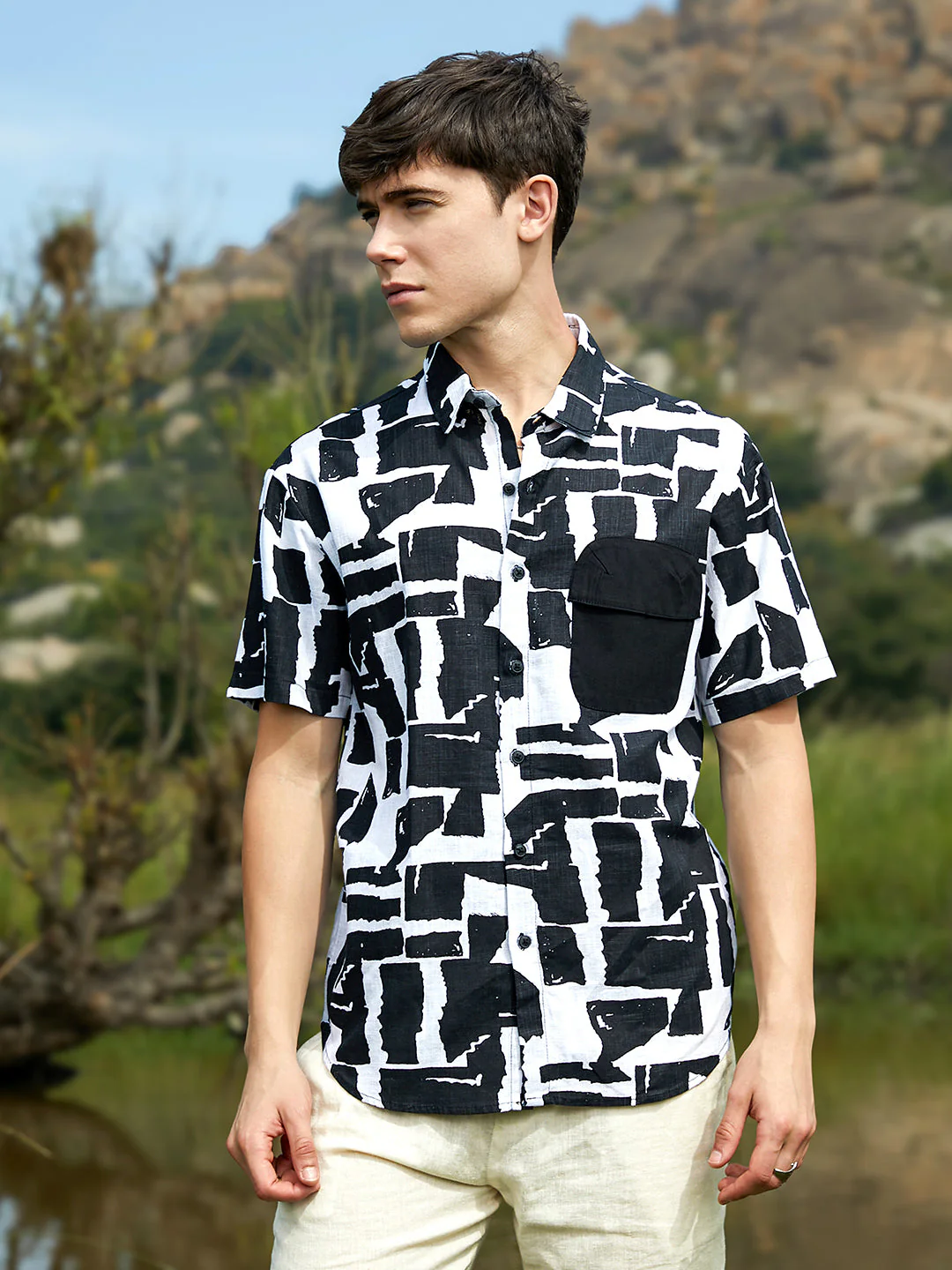 Imprint Oversized Shirt - Image 2