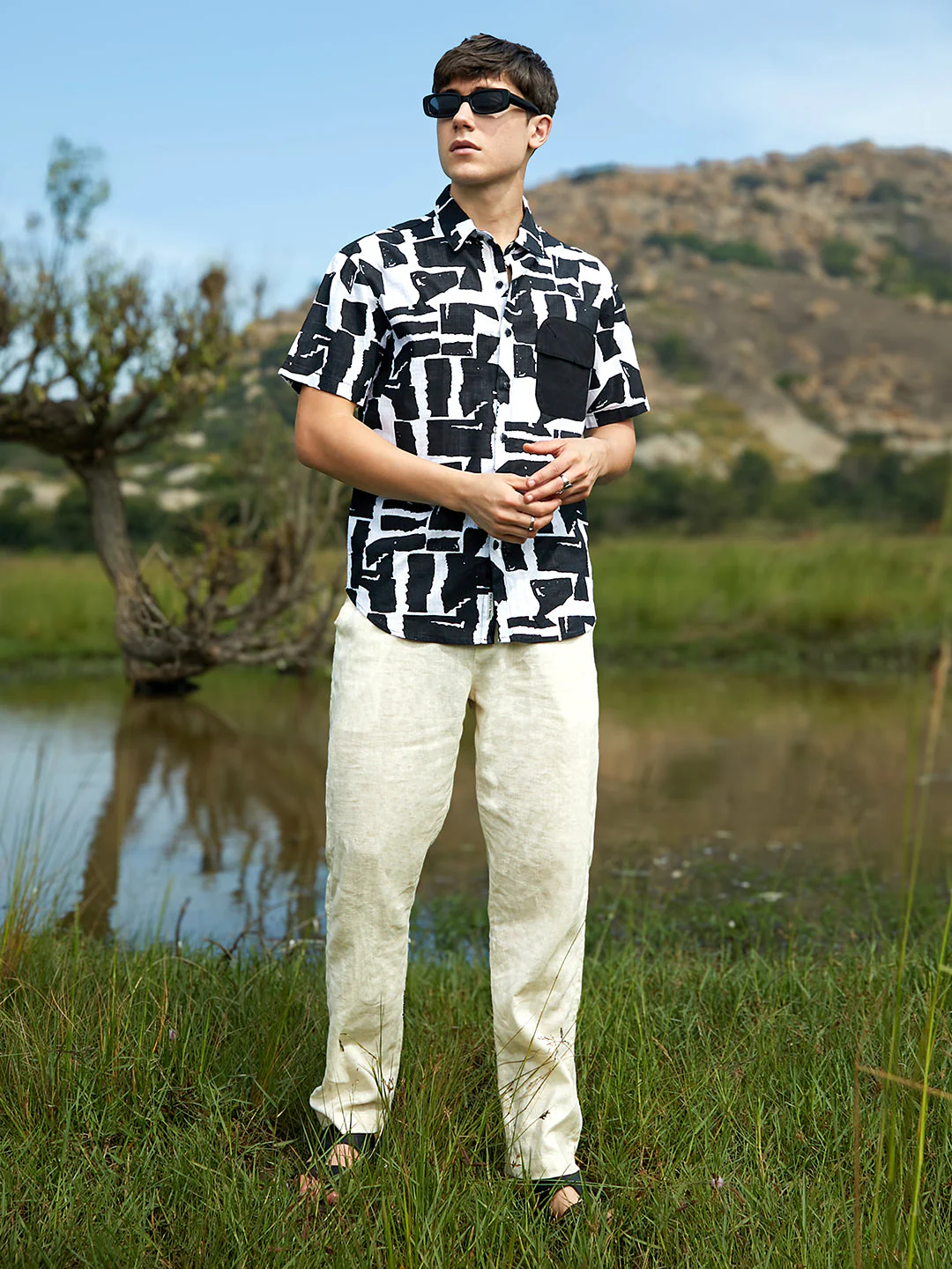 Imprint Oversized Shirt - Image 6