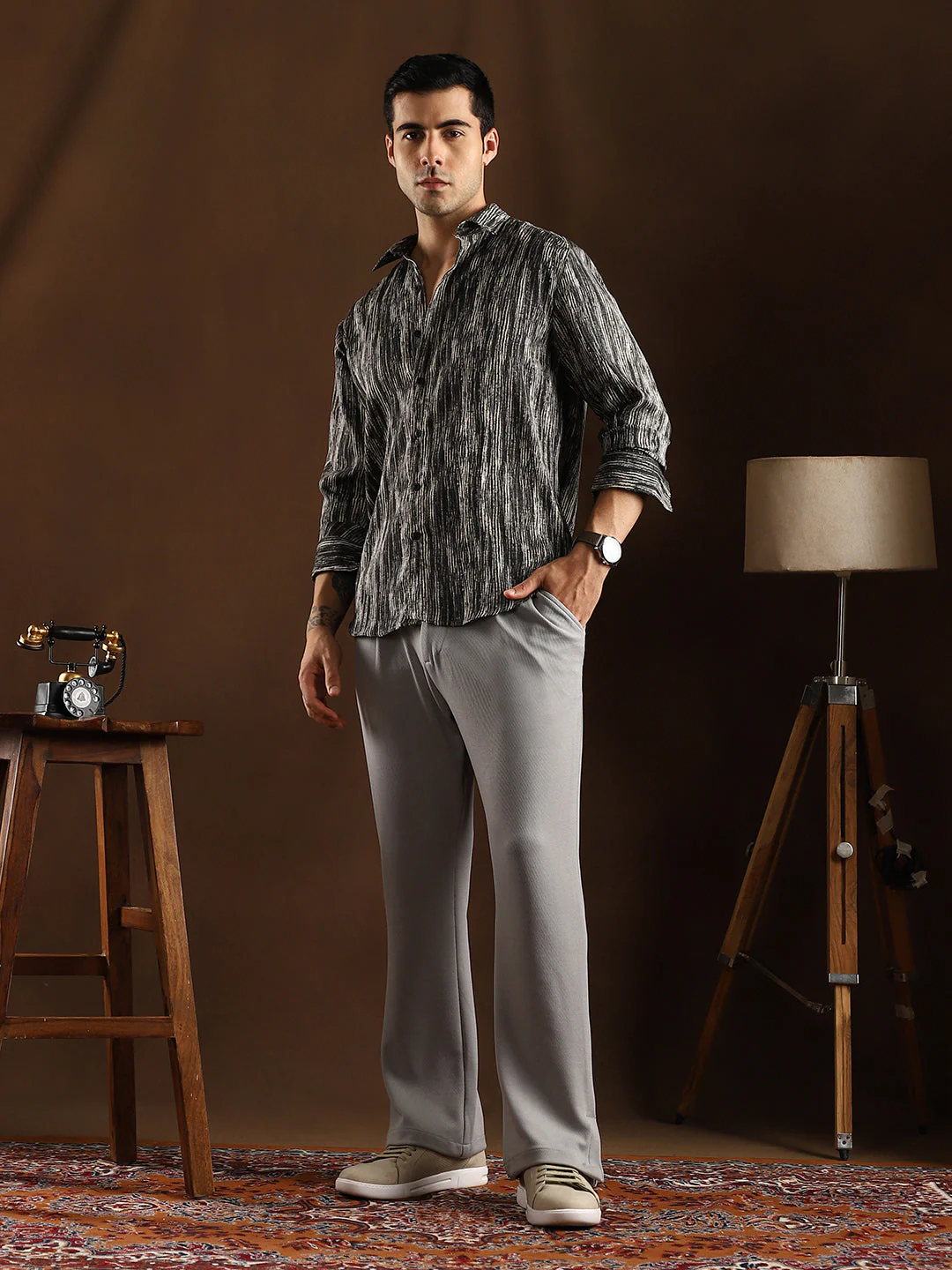Distortion-Weave Shirt - Image 5