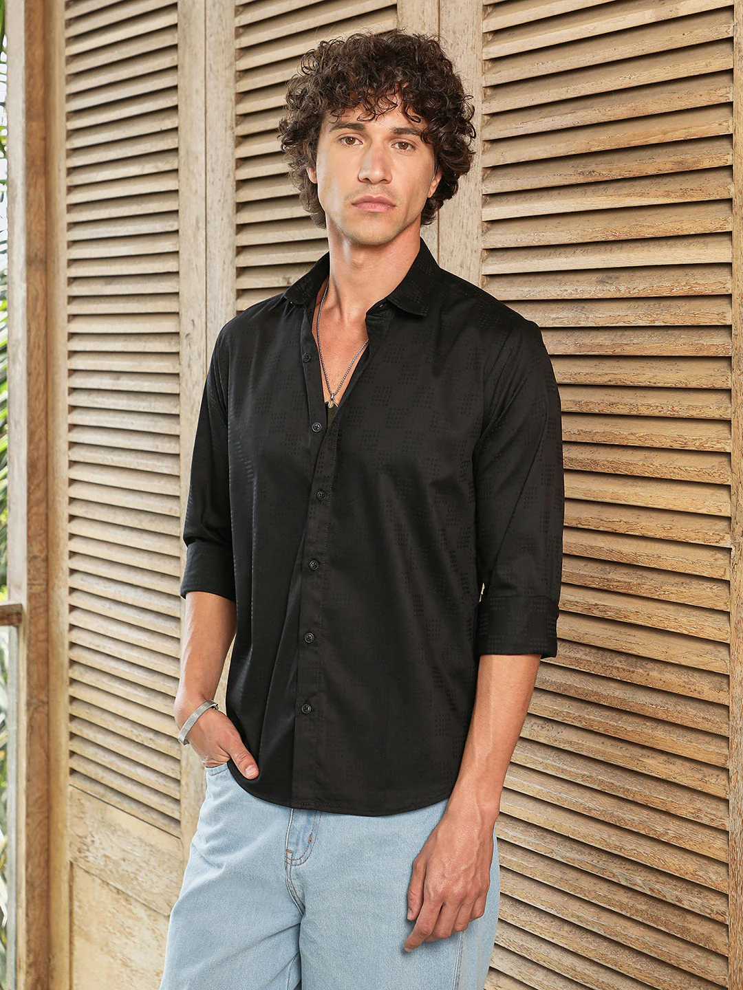 Dotted-Cuboid Shirt - Image 3