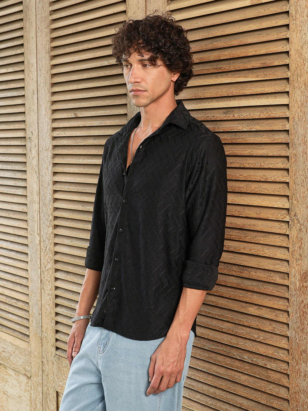 Herringbone-Tactile Shirt - Image 3