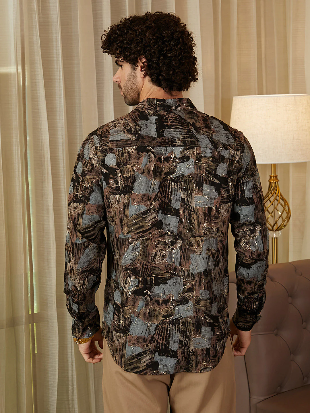 Impressionistic Strokes Shirt - Image 4