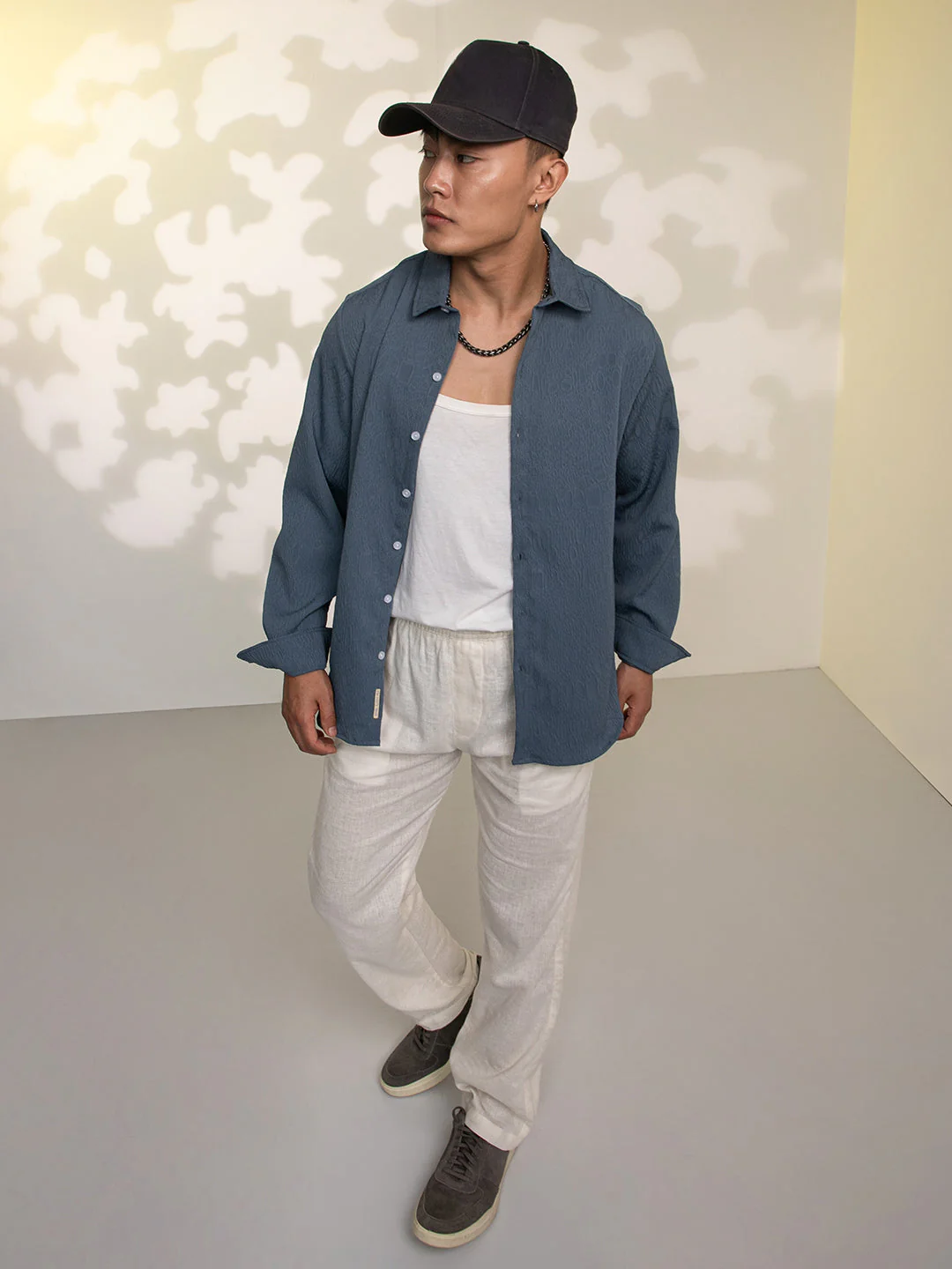 Abstract-Textured Shirt - Image 6