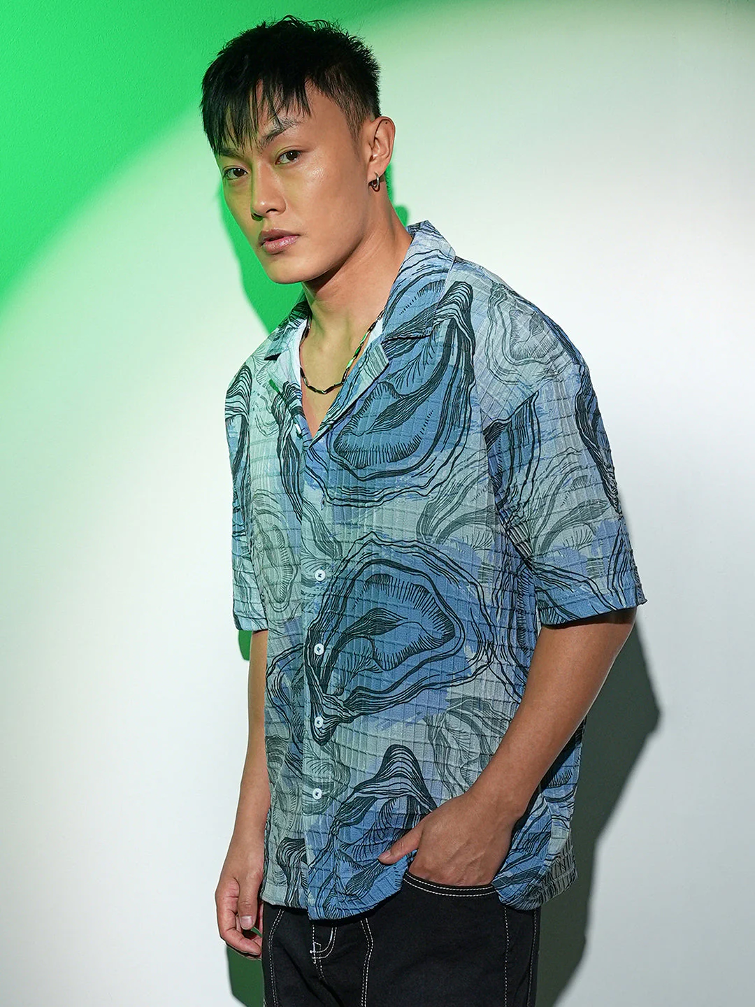 Oceanic Oversized Shirt - Image 3
