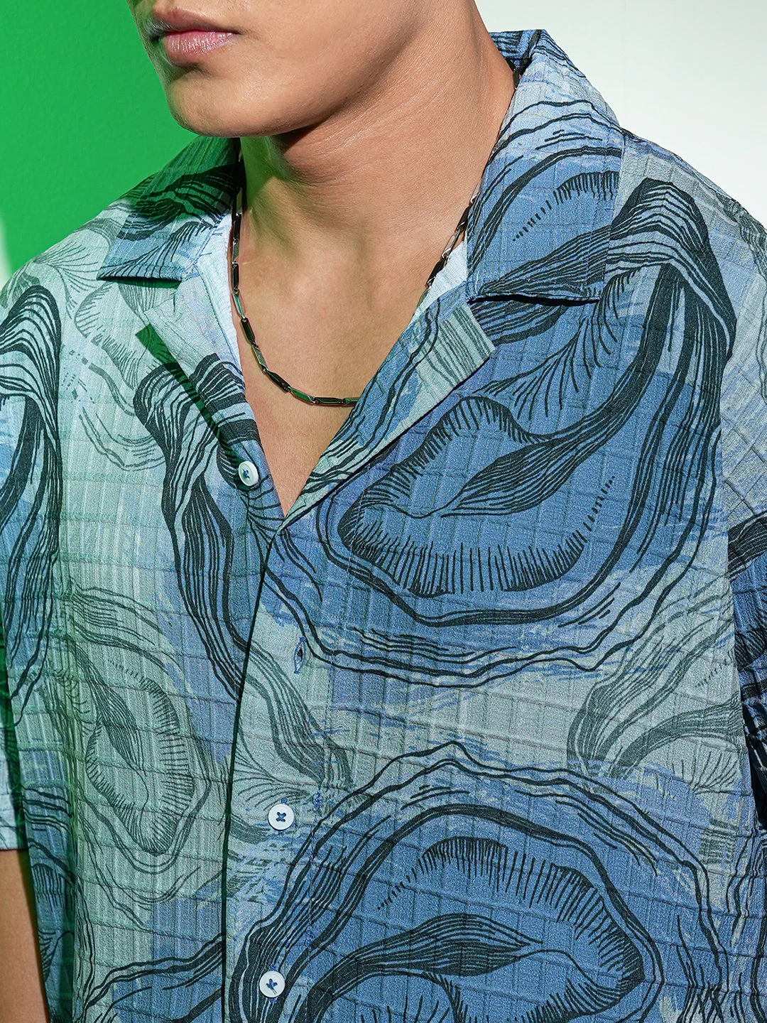 Oceanic Oversized Shirt - Image 7