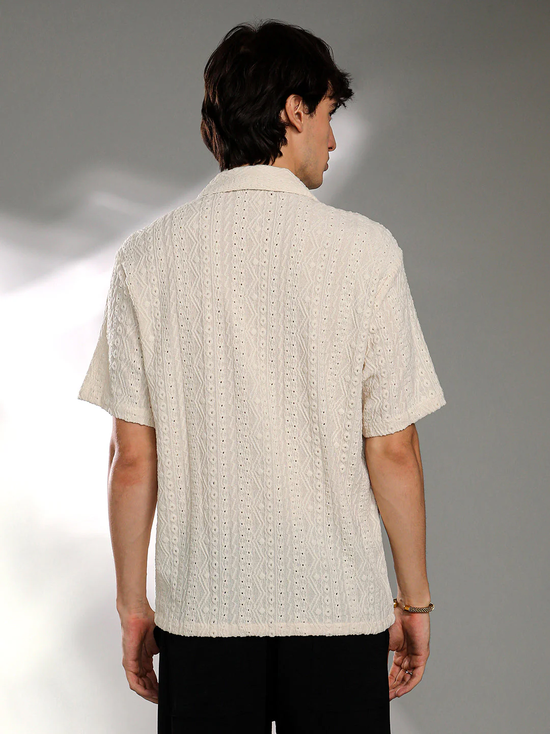 Aztec-Textured Shirt - Image 4