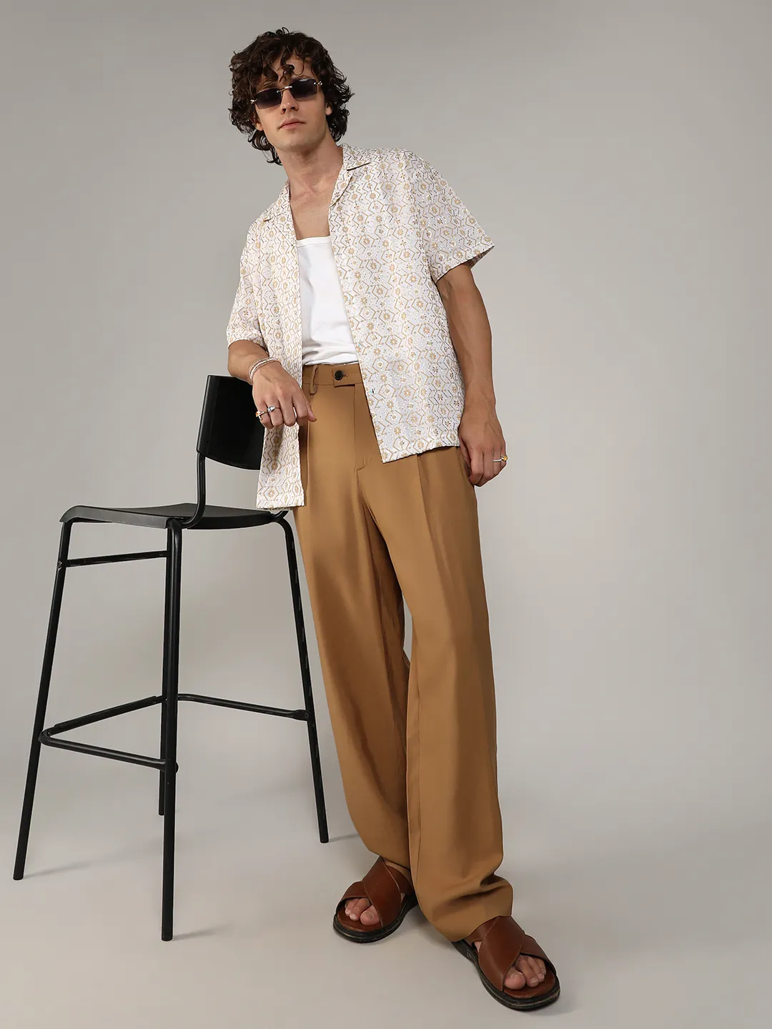 Embroidered Geometric Shirt - Image 10