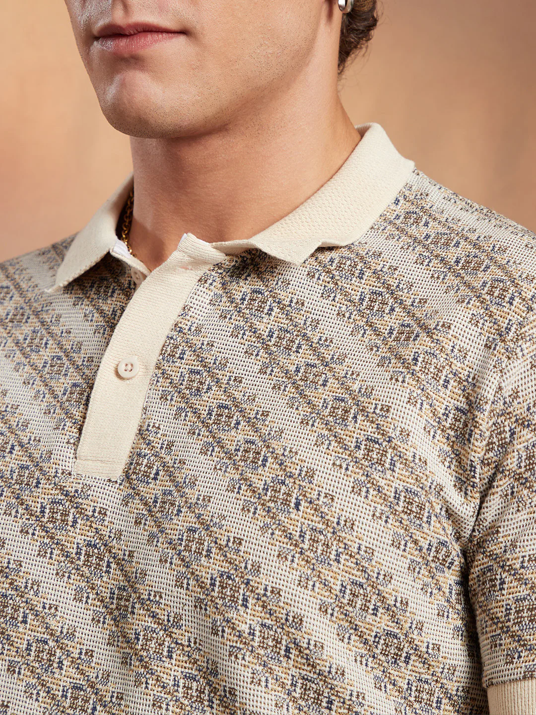 Flora-Slant Polo T-Shirt - Image 7