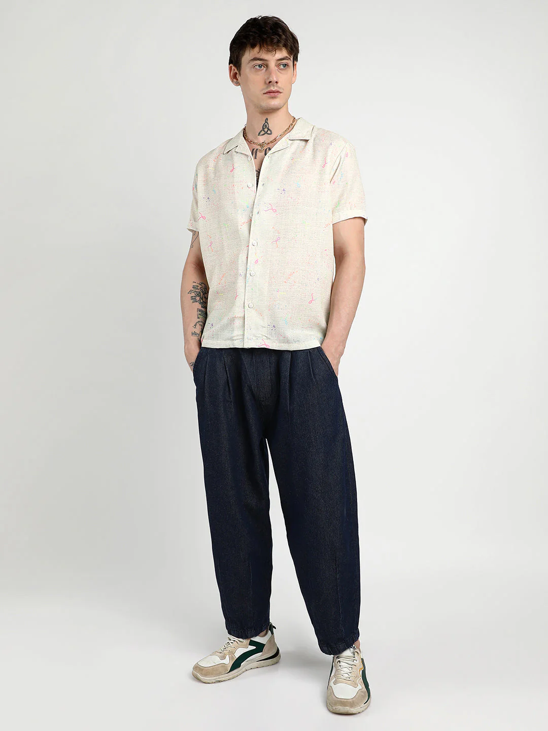 Heathered Drawn Shirt - Image 5