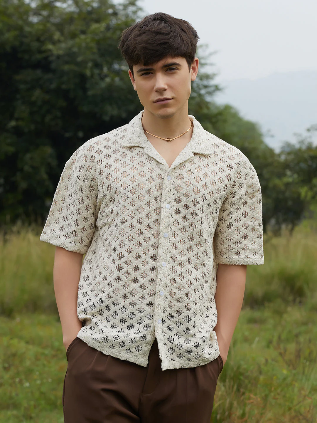 Oblique Oversized Shirt - Image 2