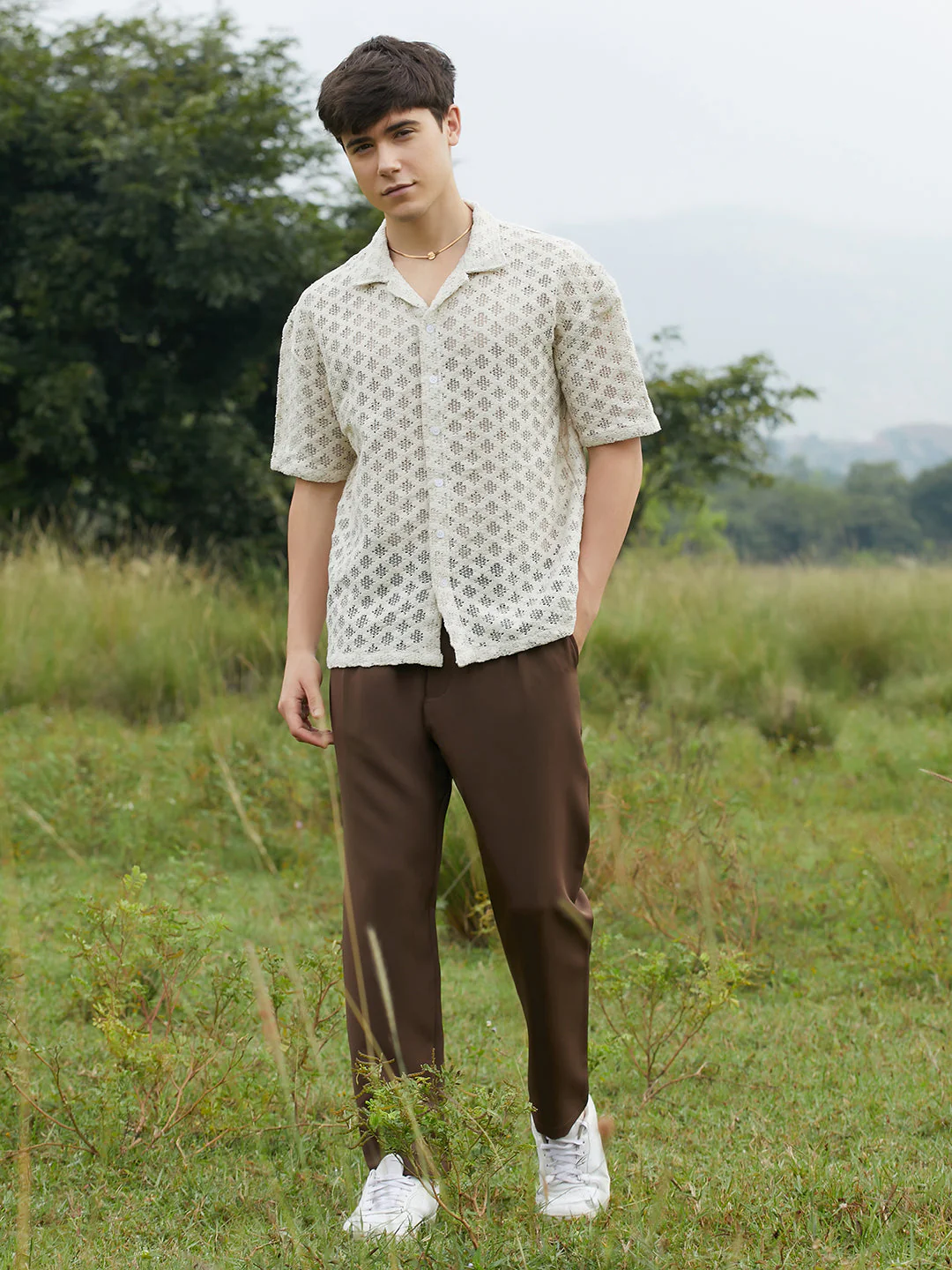 Oblique Oversized Shirt - Image 5