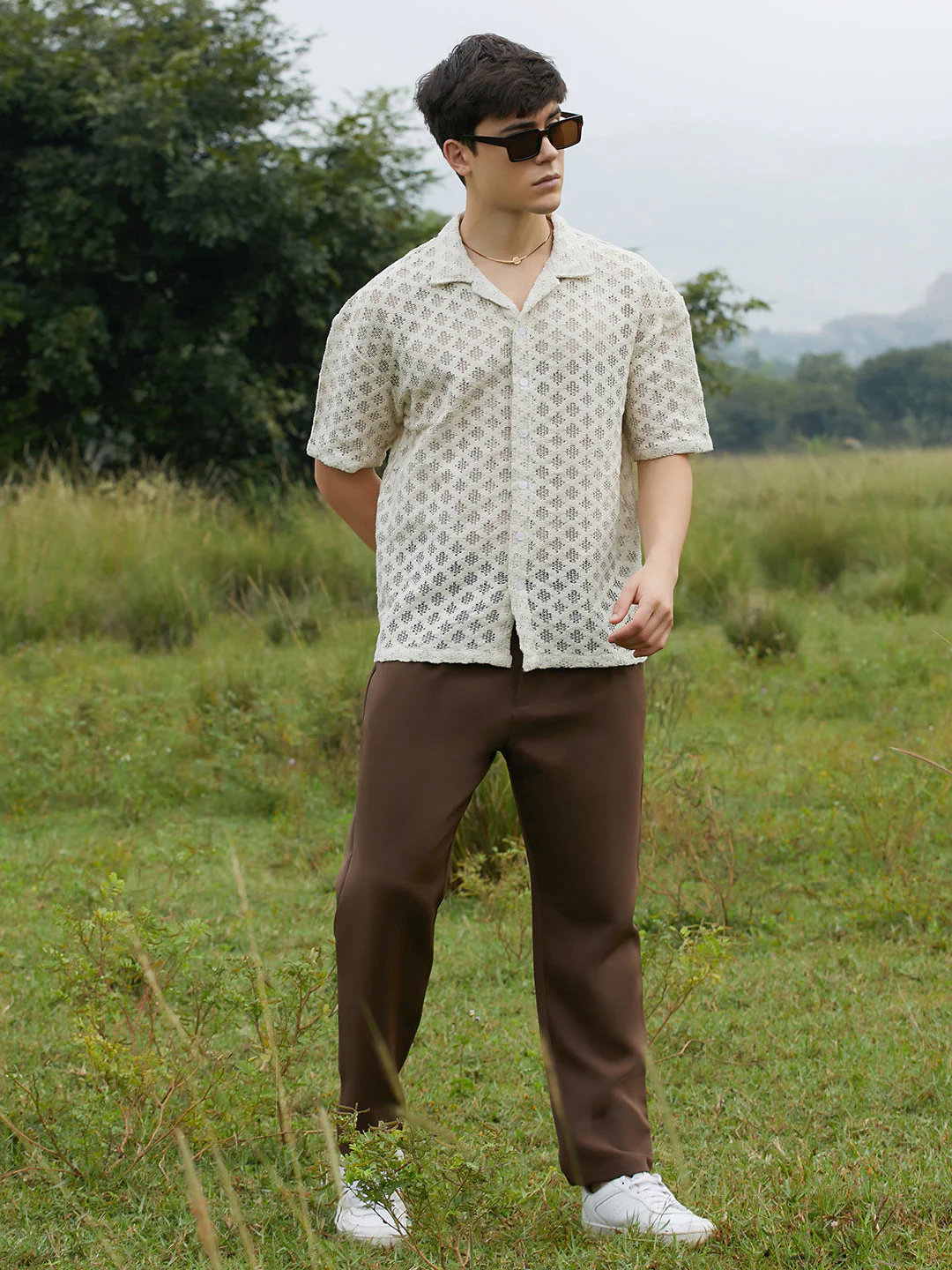 Oblique Oversized Shirt - Image 6