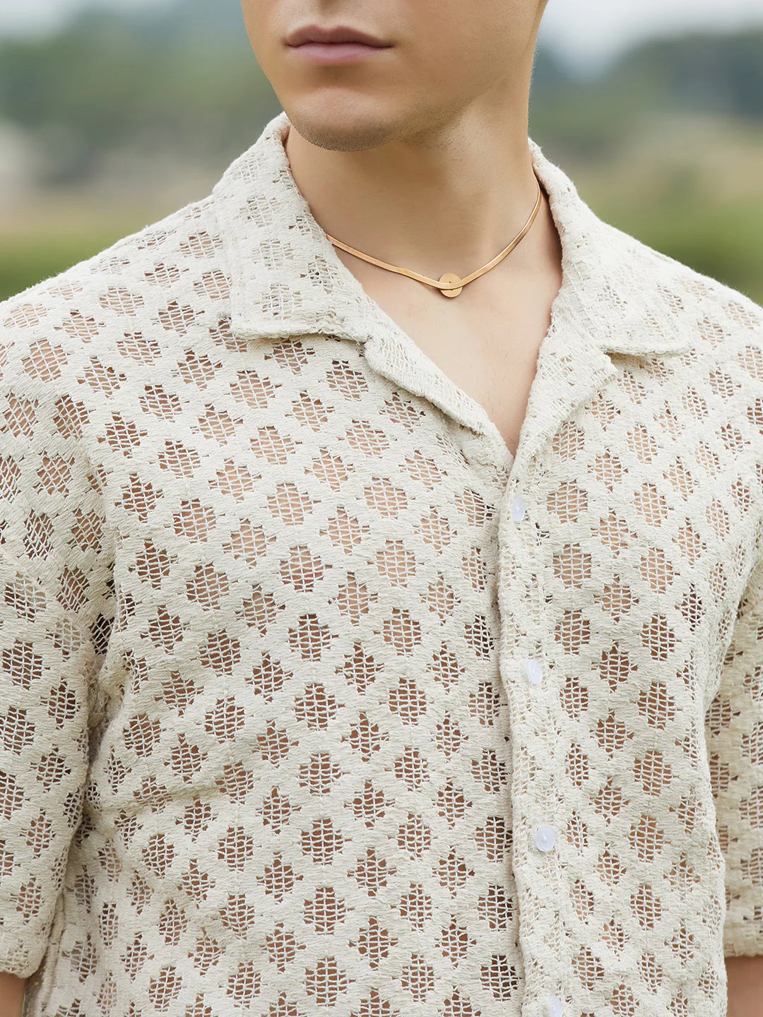 Oblique Oversized Shirt - Image 7