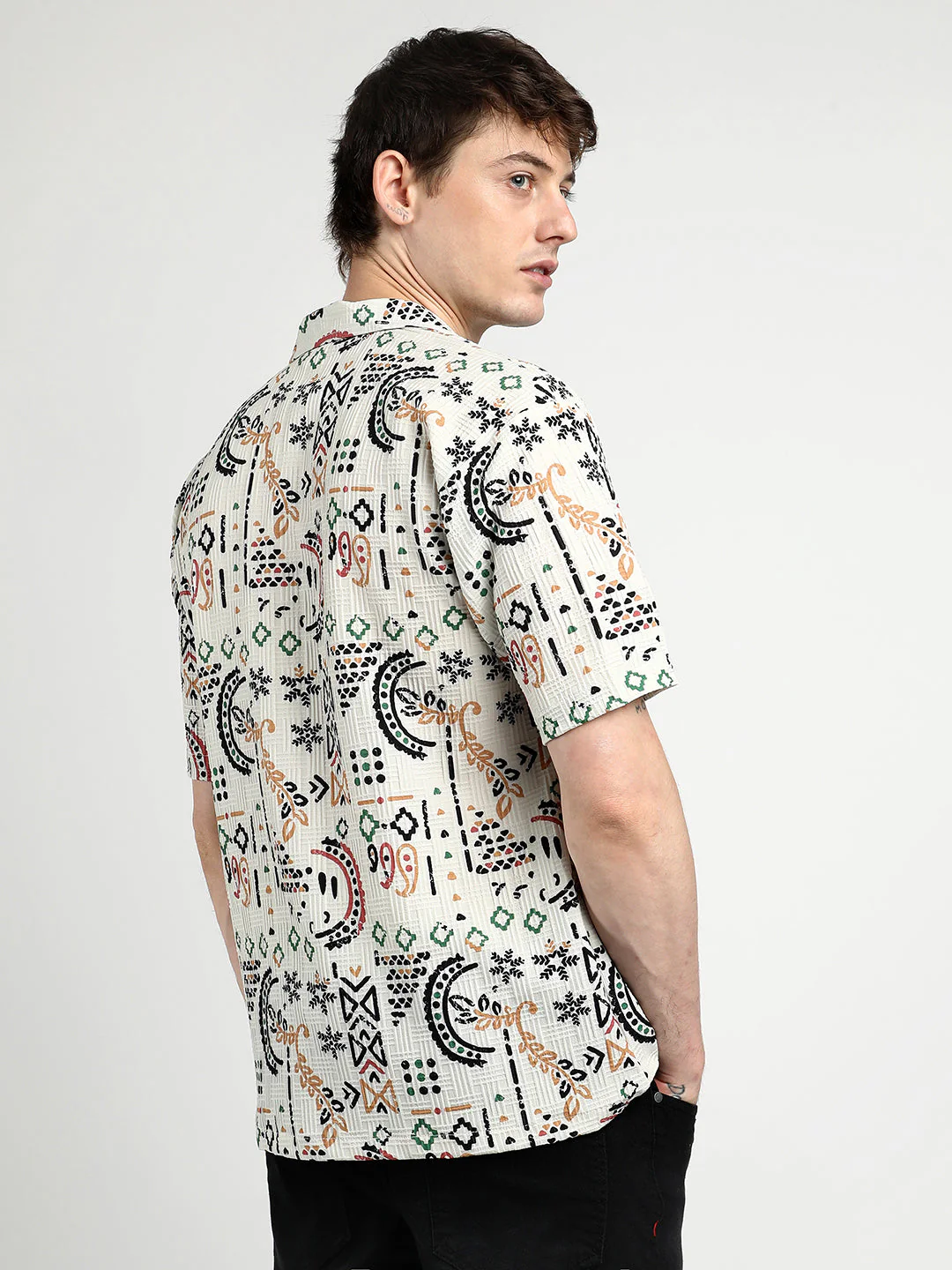 Oversized Bohemian Shirt - Image 4
