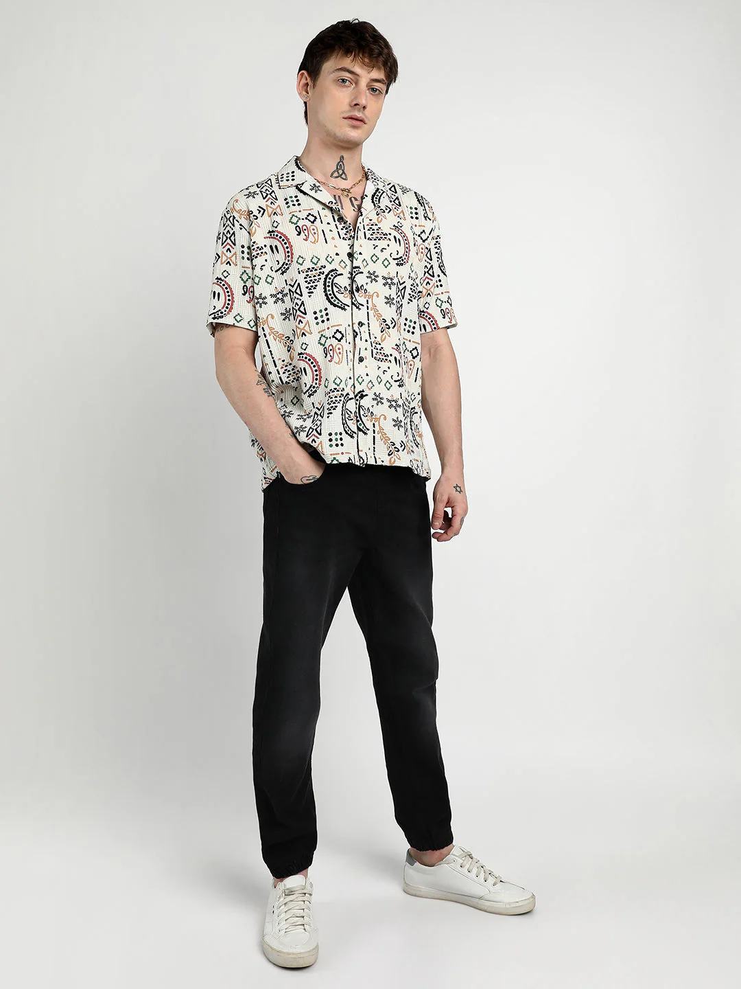Oversized Bohemian Shirt - Image 5
