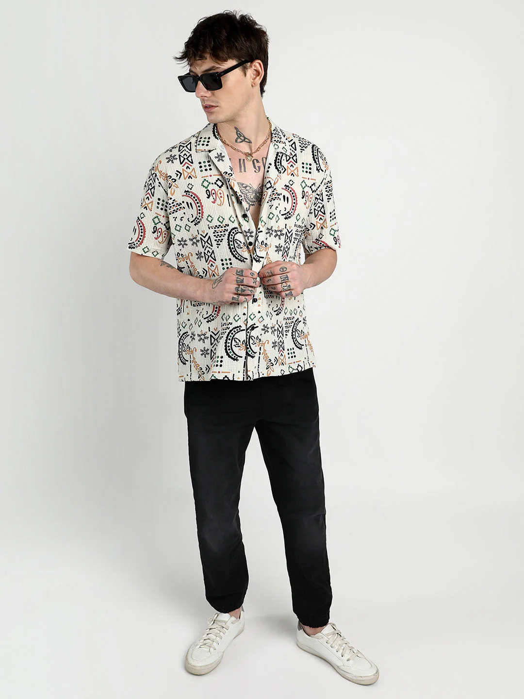 Oversized Bohemian Shirt - Image 6