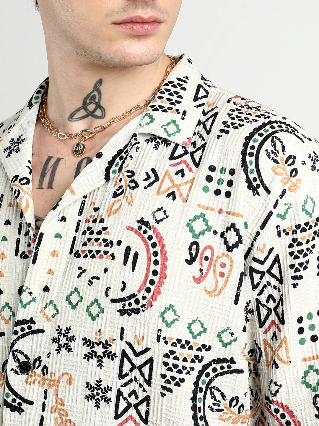 Oversized Bohemian Shirt - Image 7