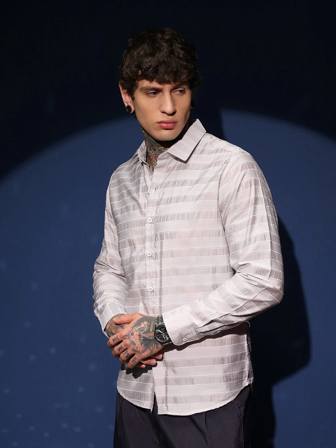 Parallel-Stripe Shirt - Image 2