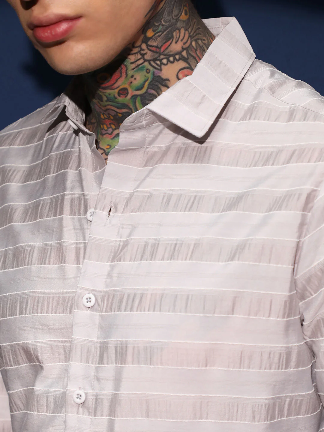 Parallel-Stripe Shirt - Image 7