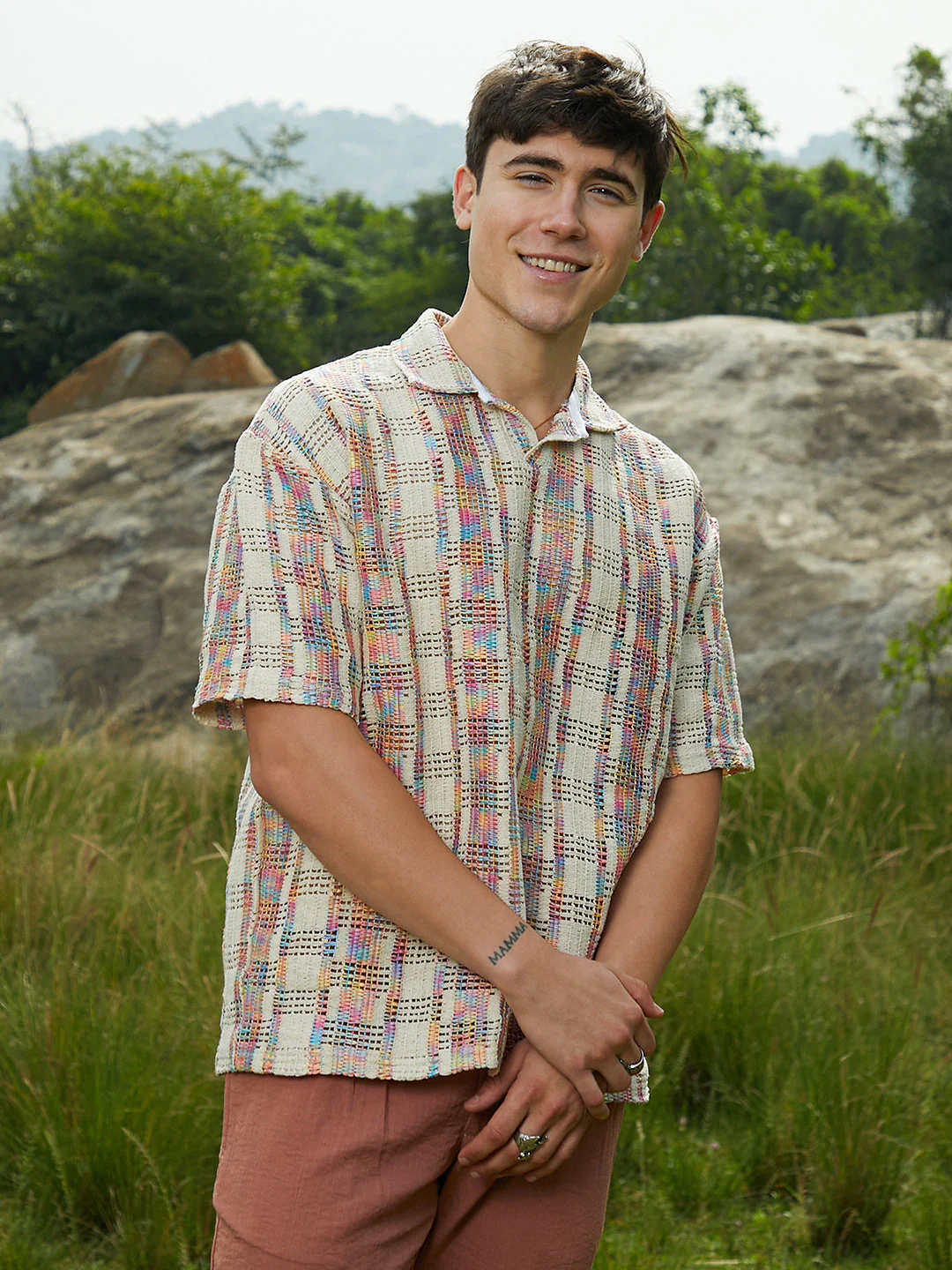 Prism Oversized Polo T-Shirt - Image 2