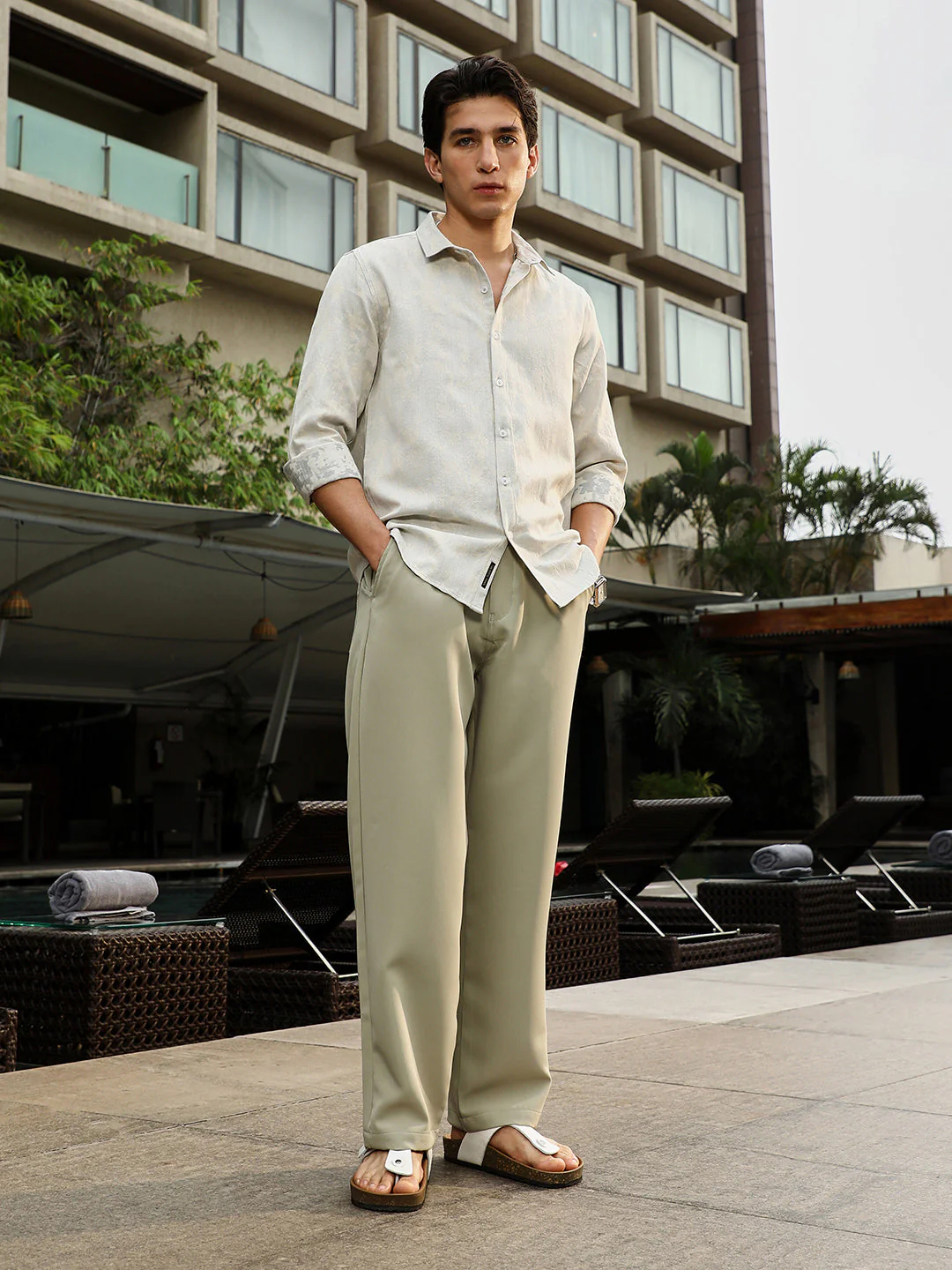 Splash-Jacquard Shirt - Image 5