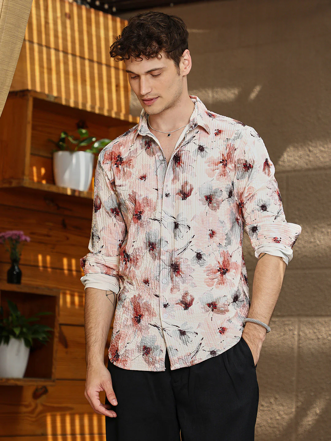 Stained-Flora Shirt - Image 2