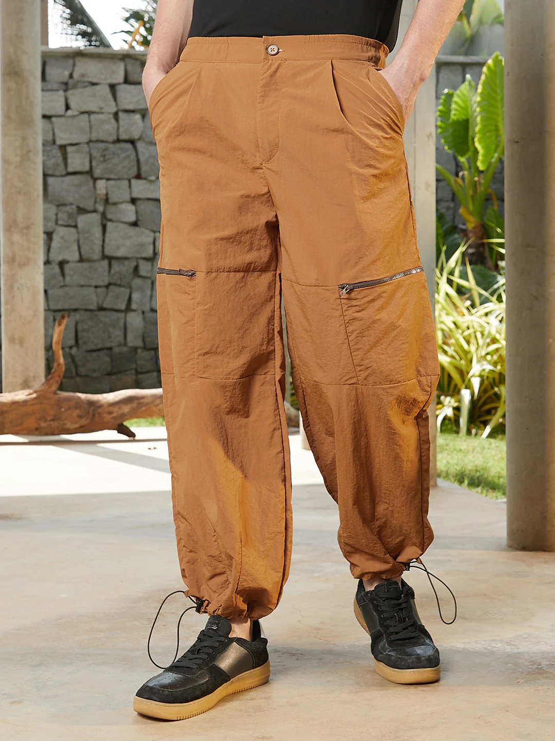 Lightweight-Baggy Utility Trousers - Image 2