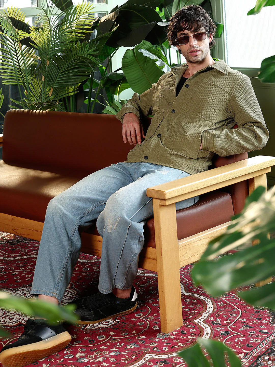 Crease-Tactile Panelled Jacket - Image 6